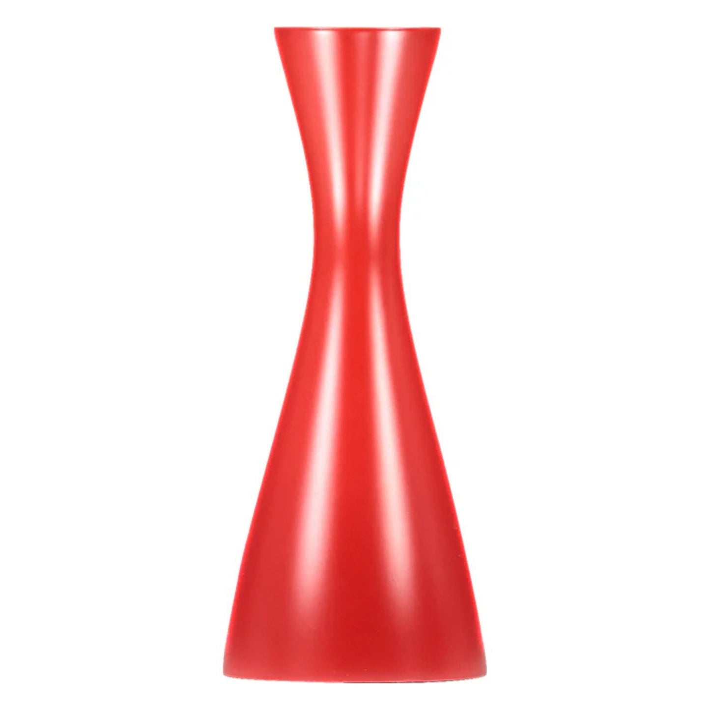 British Colour Standard Wooden Candle Holder - Oriental Red