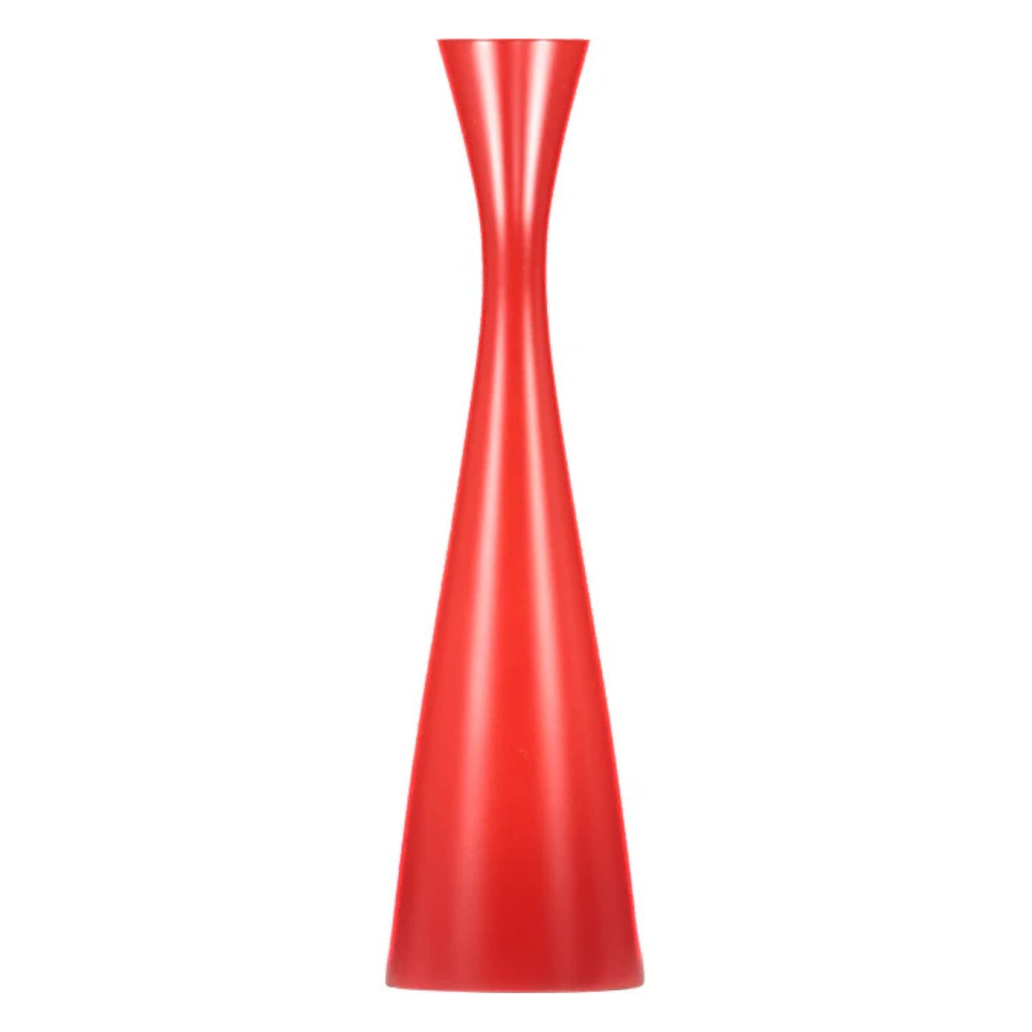 British Colour Standard Wooden Candle Holder - Oriental Red