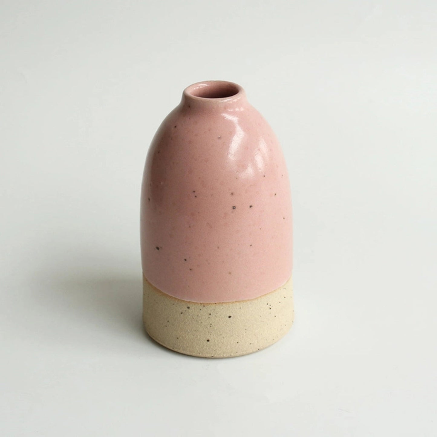 Habulous Stoneware Bud Vase - Pale Pink