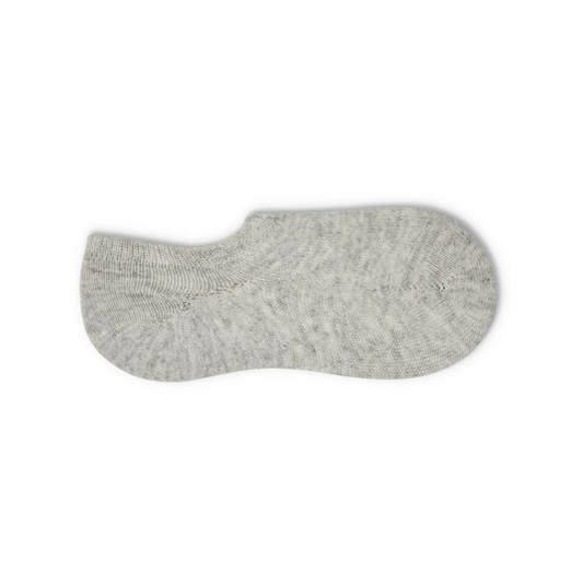 Cosy Cashmere No Show Sock - Silver