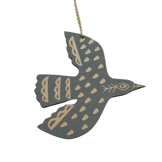 Hanging Decoration - Small Blackbird