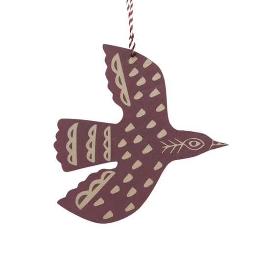 Hanging Decoration - Small Blackbird