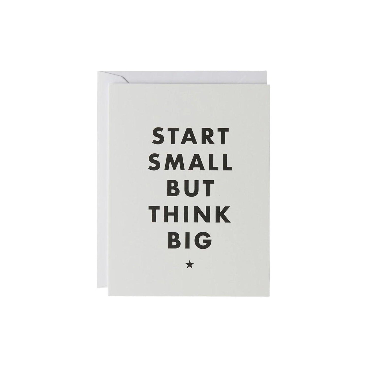 Chalk UK Greetings Card - Think Big