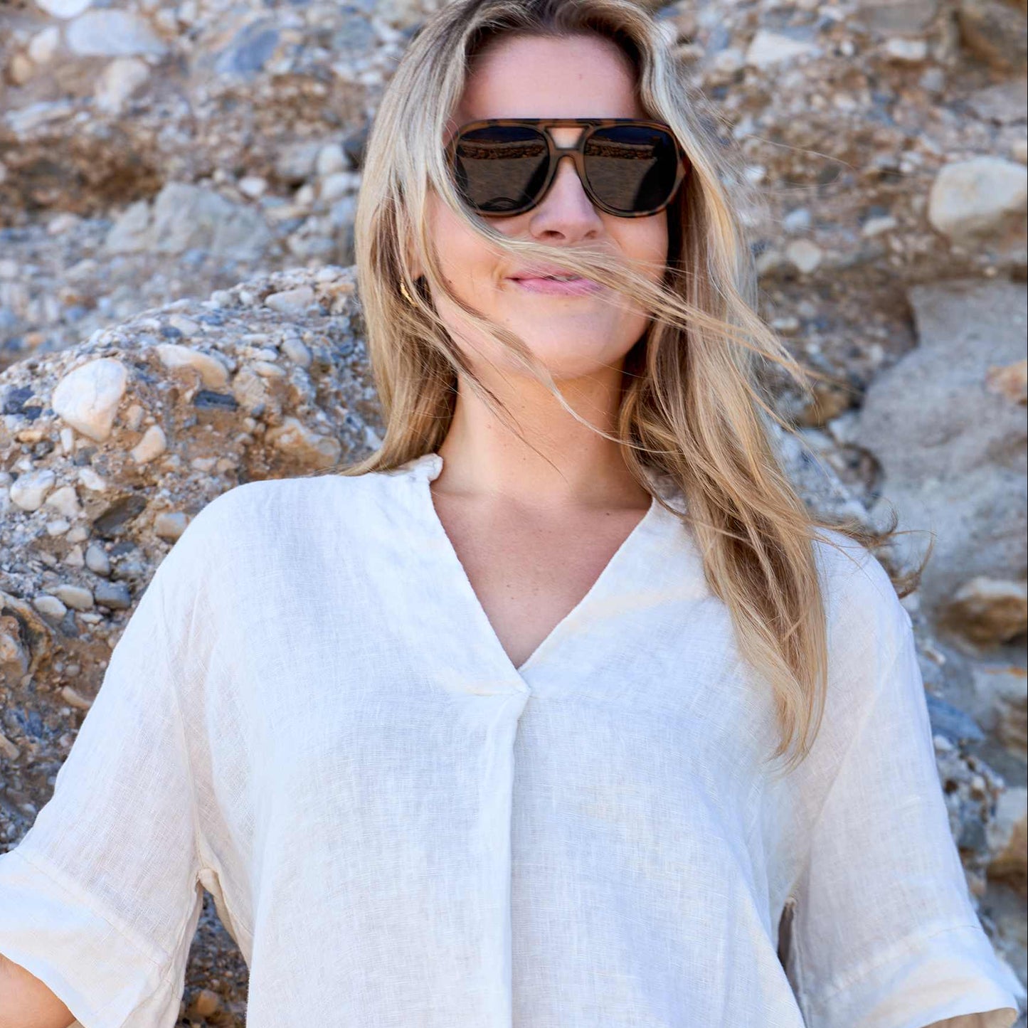 Zafira Sunglasses - Dark Tortoise