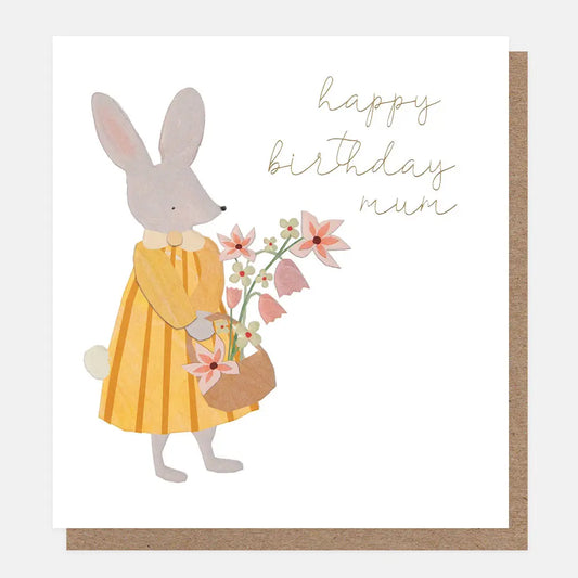 Greetings Card - Happy Birthday Mum
