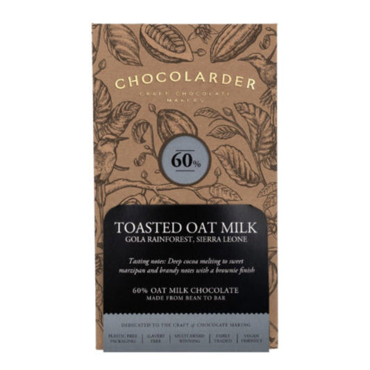 Chocolarder Bar - Toasted Oat Milk Vegan Chocolate