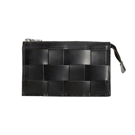 Eduard Woven Wrist Wallet - Black