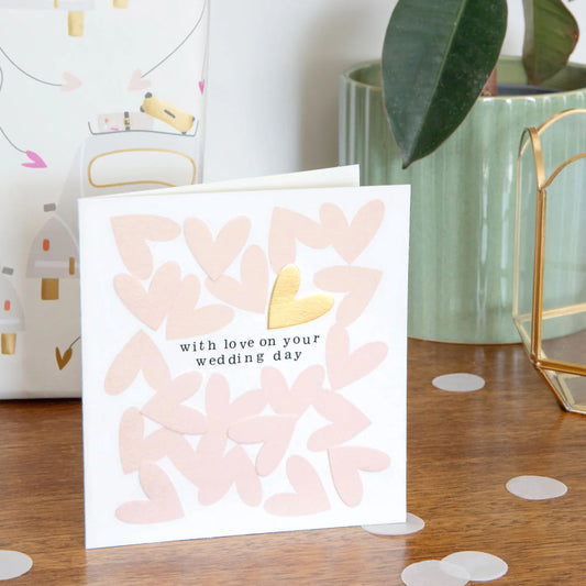 Greetings Card - Love On Your Wedding Day