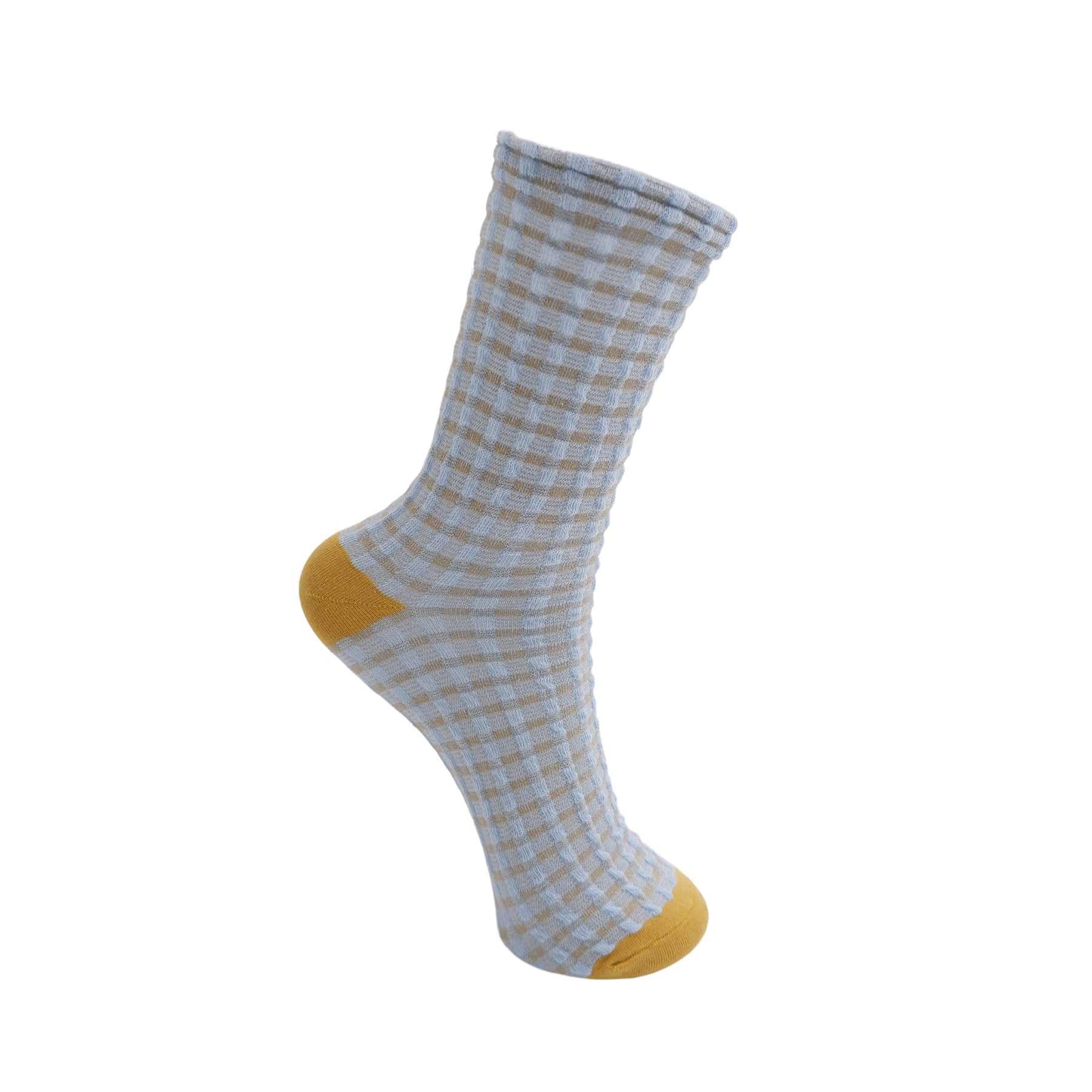 Gingham Socks