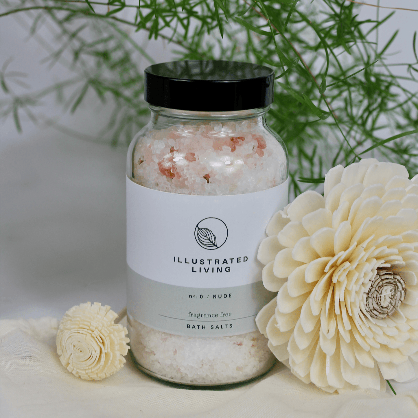 Illustrated Living Nude No.0 Bath Salts 250ml