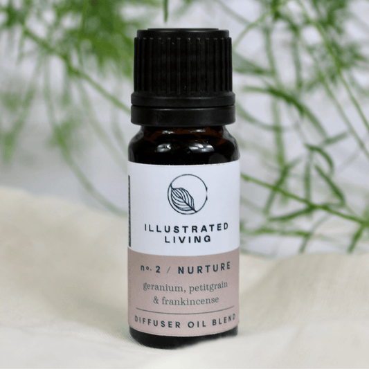 Illustrated Living Nurture No 2 Aromatherapy Oil Blend 10ml