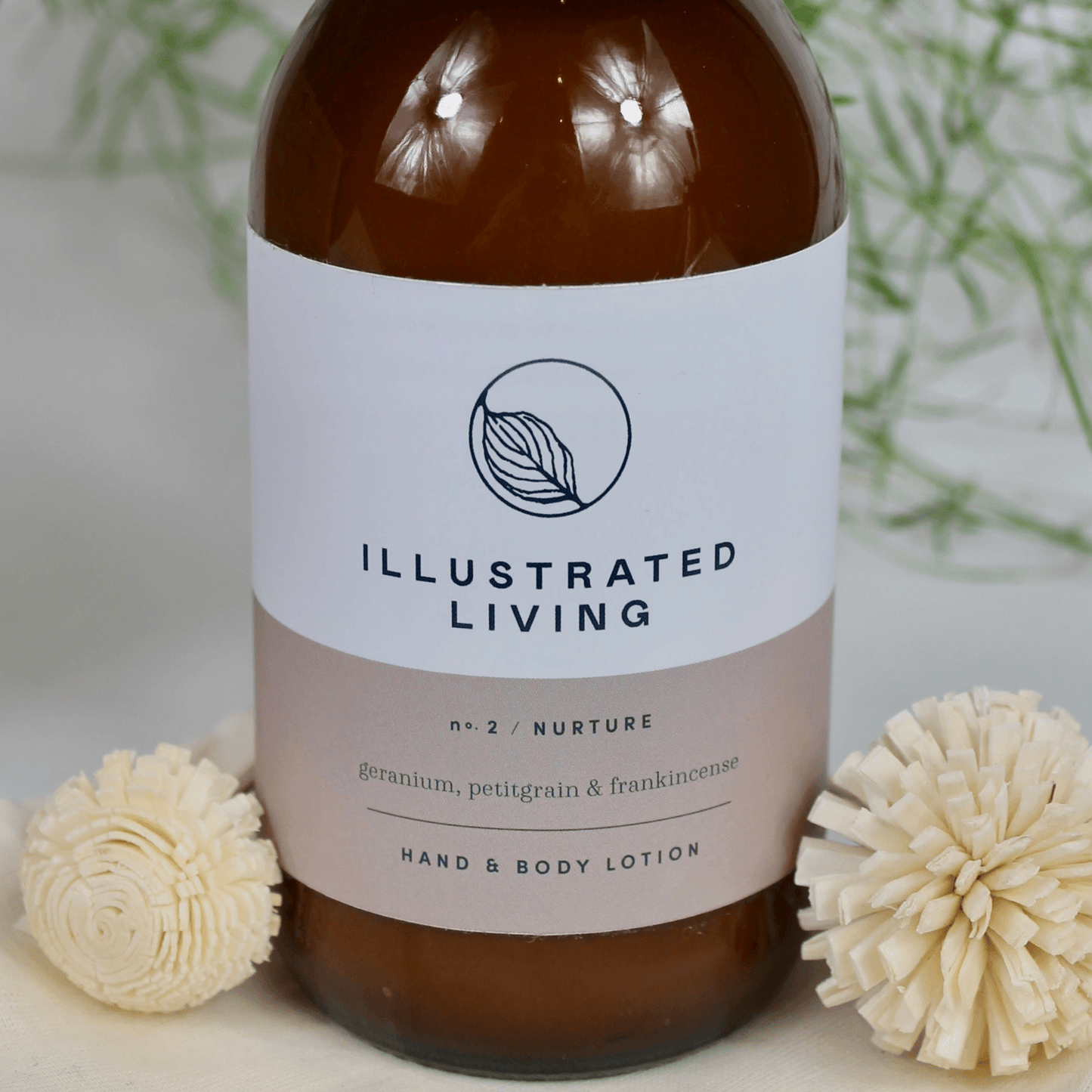 Illustrated Living Nurture No 2 Hand and Body Lotion 300ml