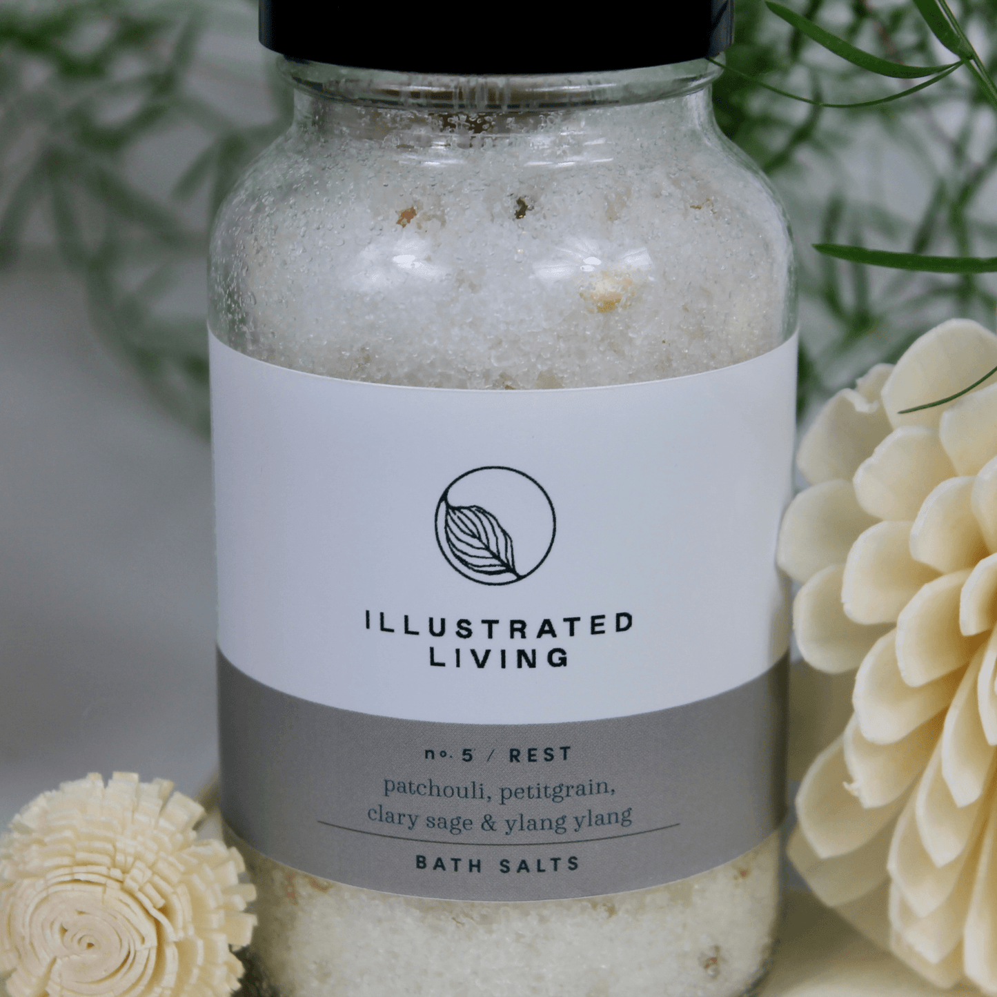 Illustrated Living Rest No 5 Bath Salts 250ml